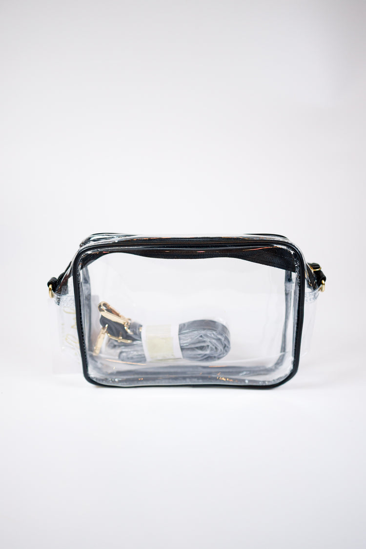 Clear Trimmed Crossbody, VARIOUS