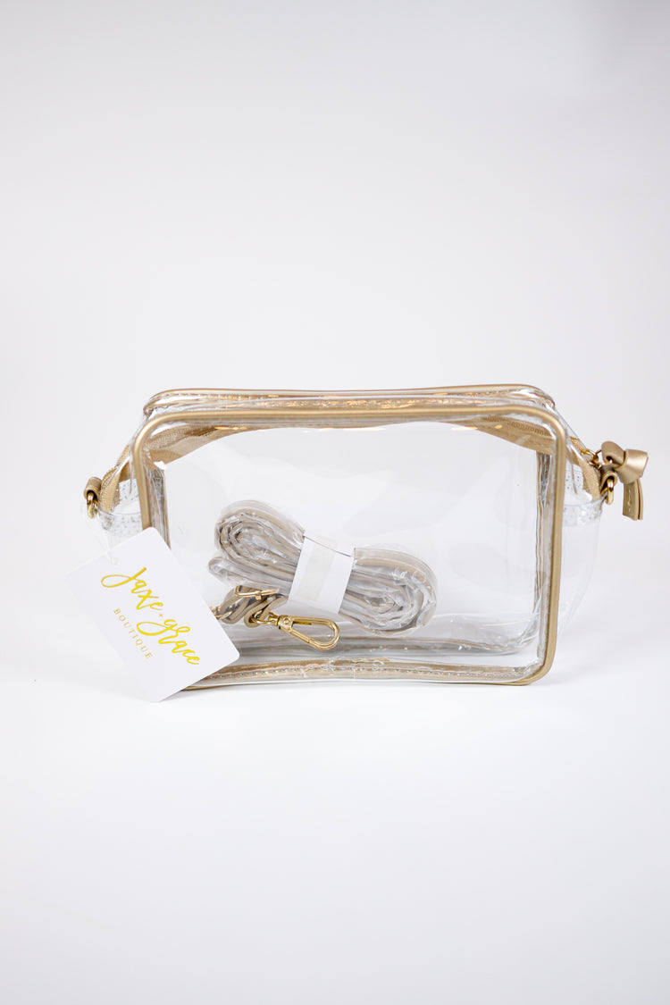 Clear Trimmed Crossbody, VARIOUS