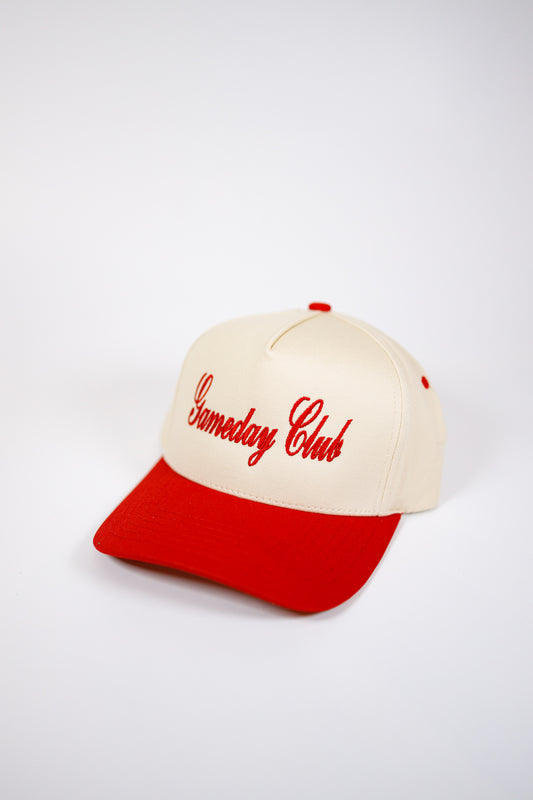 Red "Gameday Club" Hat
