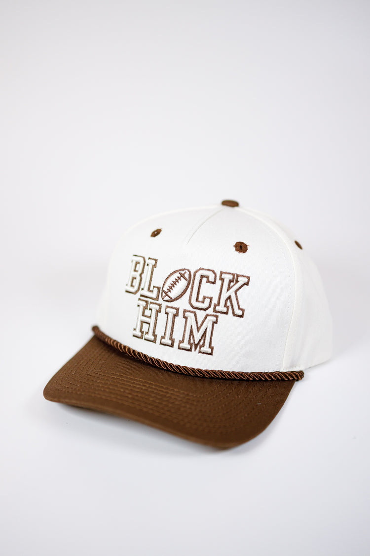 Block Him Football Trucker Hat