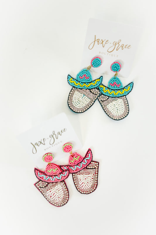 Sombrero & Shot Earrings, VARIOUS