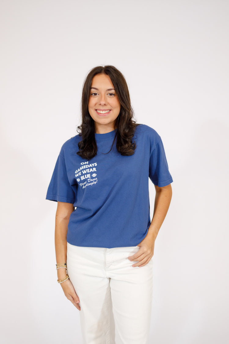 Gamedays We Wear Blue