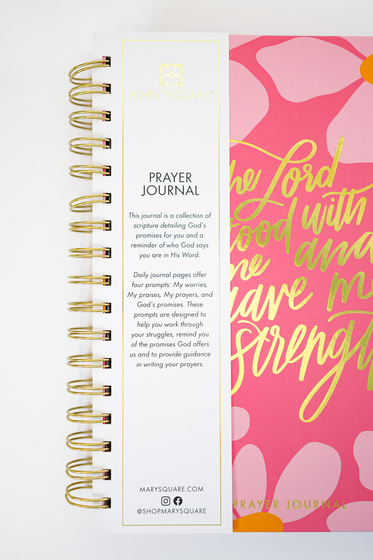Gave Me Strength Prayer Journal