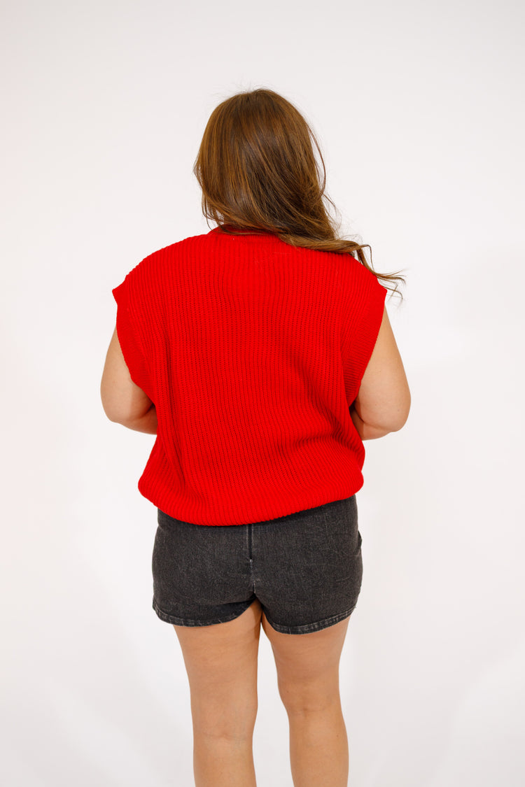 "Bulldogs" Embroidered Sweater