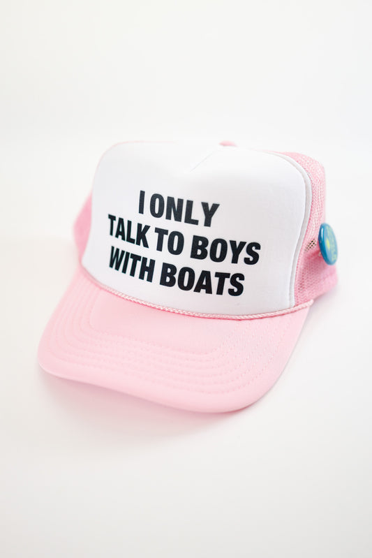 Boys with Boats Trucker Hat