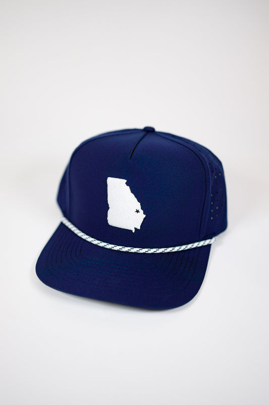 Navy Statesboro, Ga State Hat