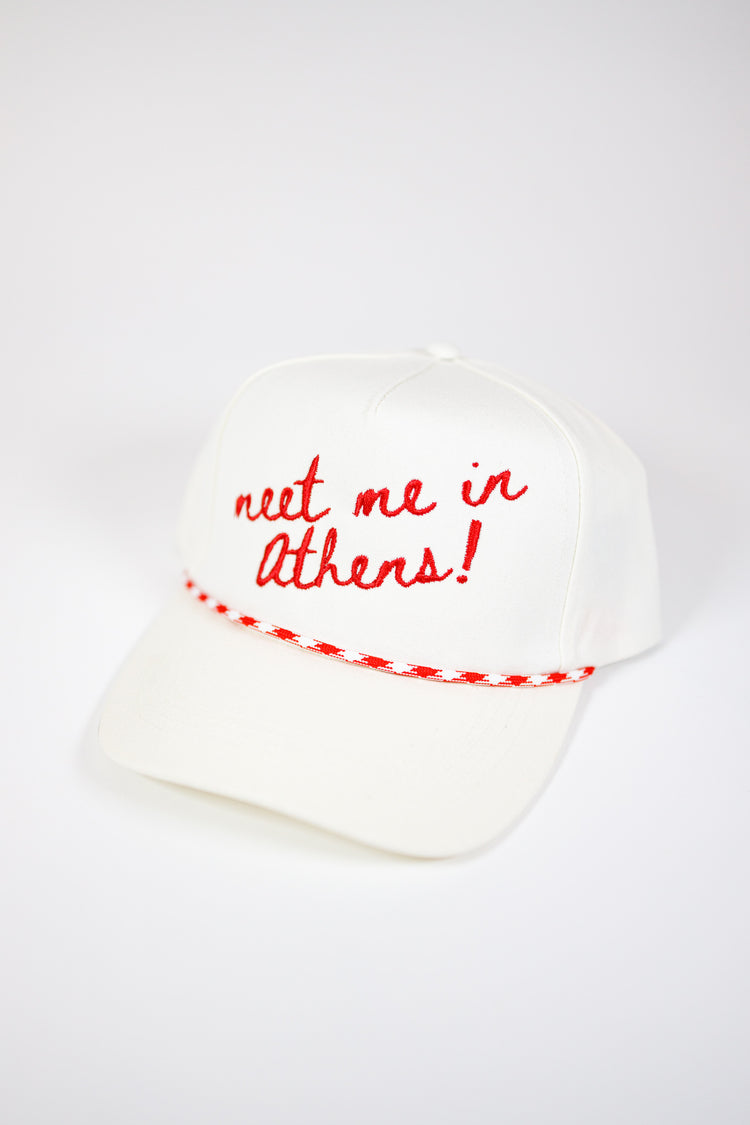"Meet Me in Athens" Rope Hat