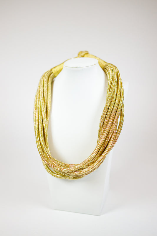 5MM 8 Row Layered Rope Necklace