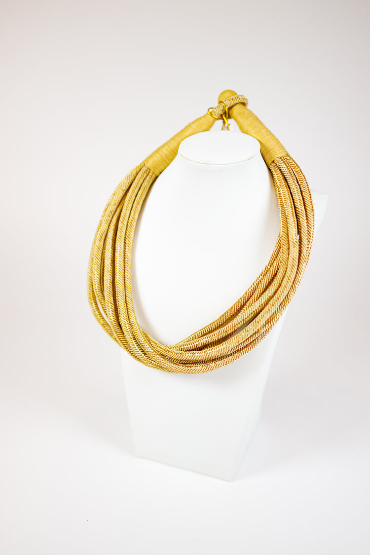 Original Slub 8 Strand Necklace, VARIOUS