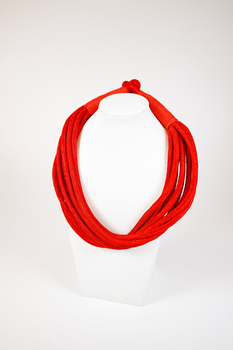 Original Slub 8 Strand Necklace, VARIOUS