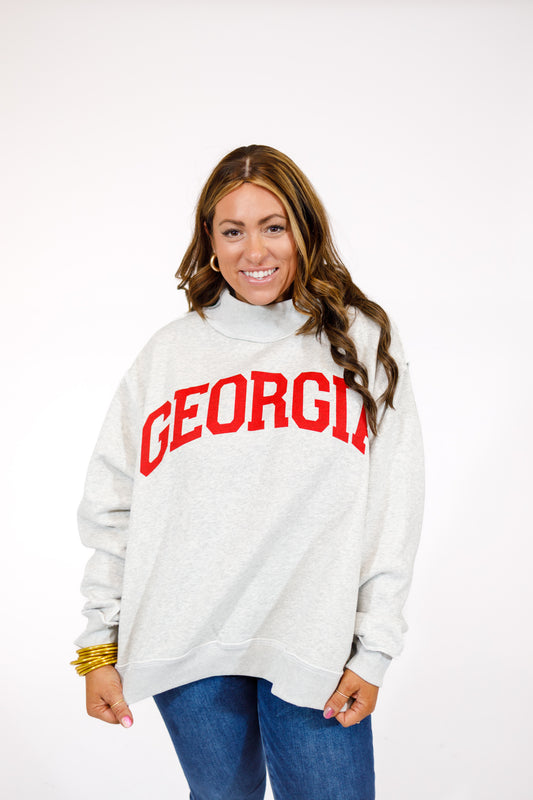 Georgia Reversible Sweatshirt