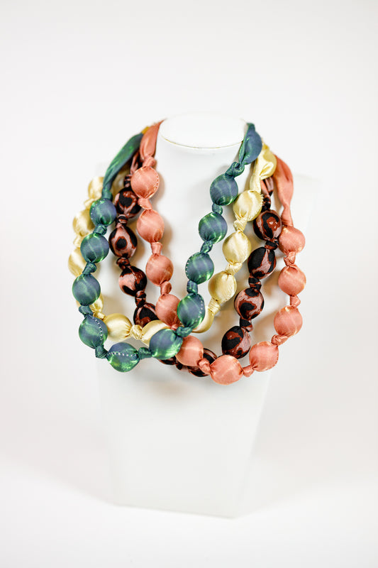 HD Beaded Knot Necklace, VARIOUS