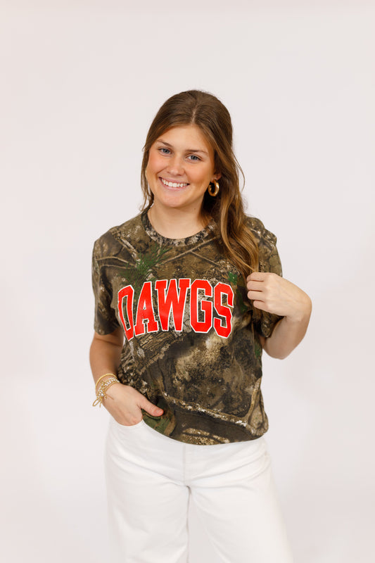 Camo DAWGS Graphic Tee, S-3XL