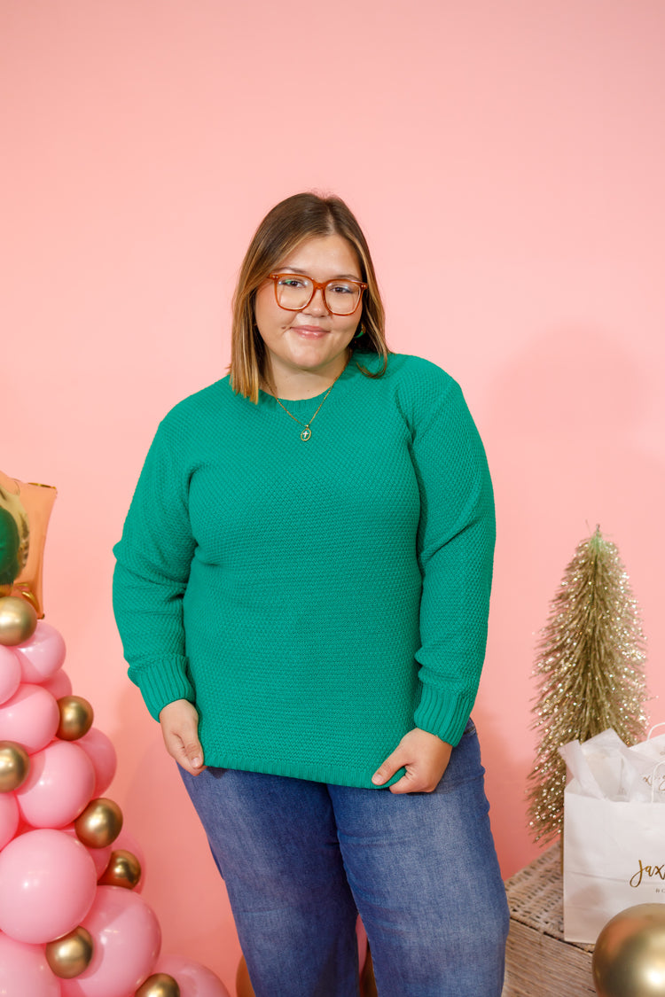 Round Neck Simplicity Sweater, VARIOUS S-3XL