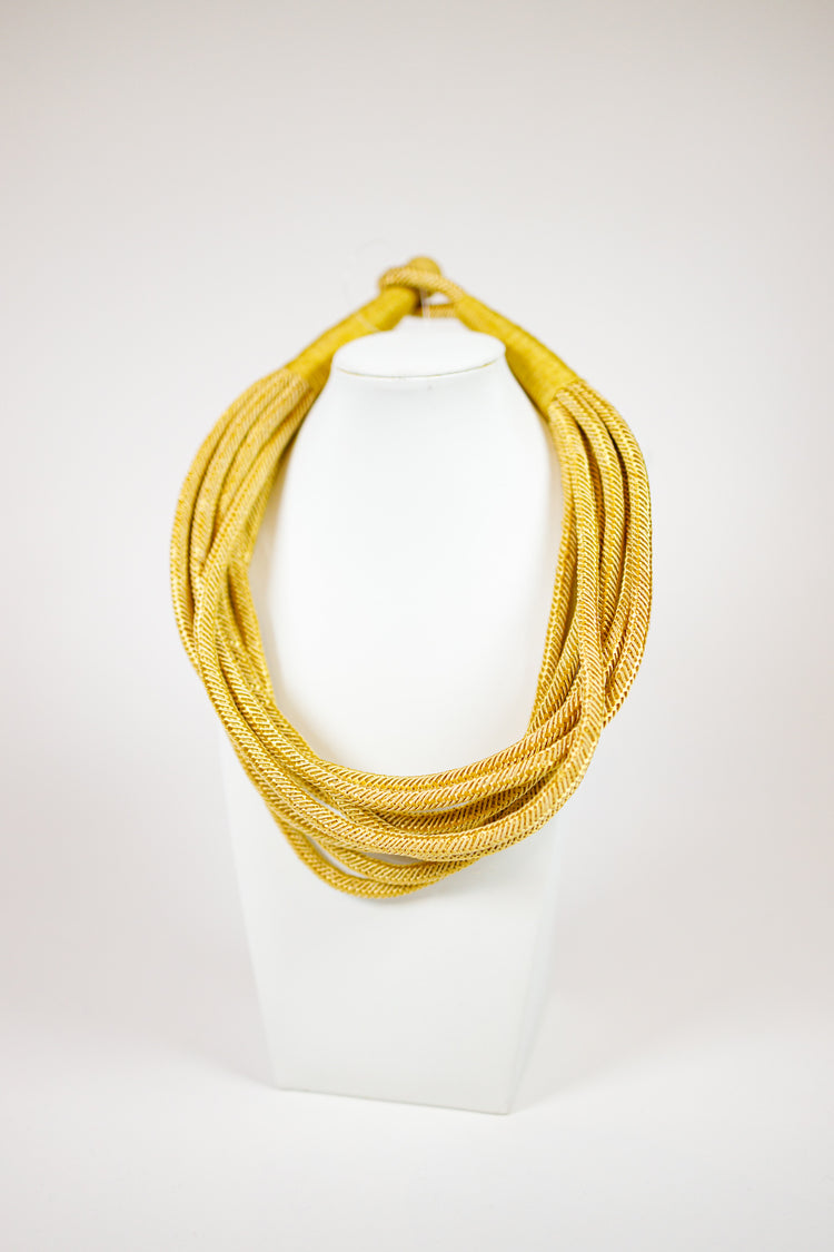 Multi Strand Rope Necklace, VARIOUS