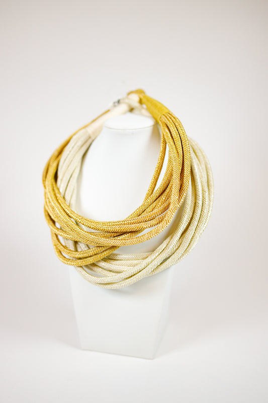 Multi Strand Rope Necklace, VARIOUS