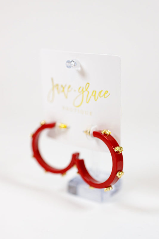 Elephant Station Acetate Hoops