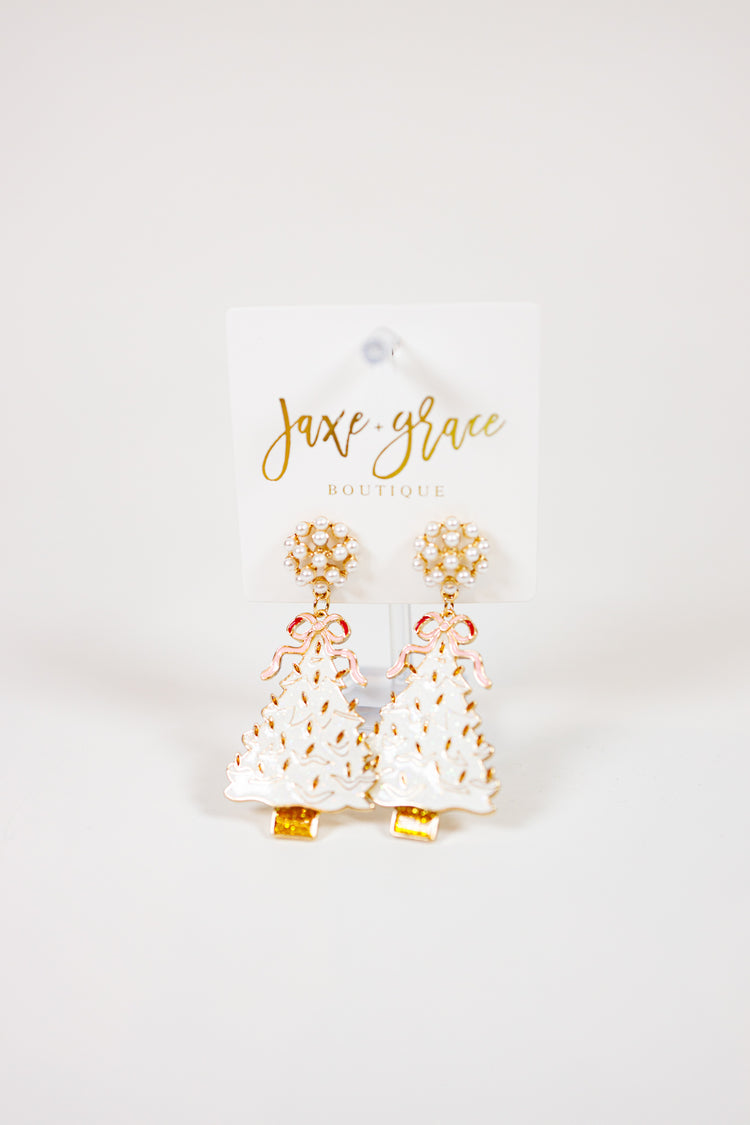 Christmas Tree Drop Earrings, VARIOUS