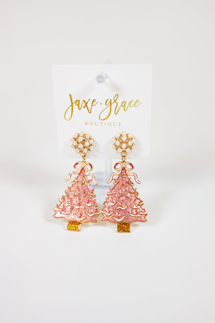 Christmas Tree Drop Earrings, VARIOUS