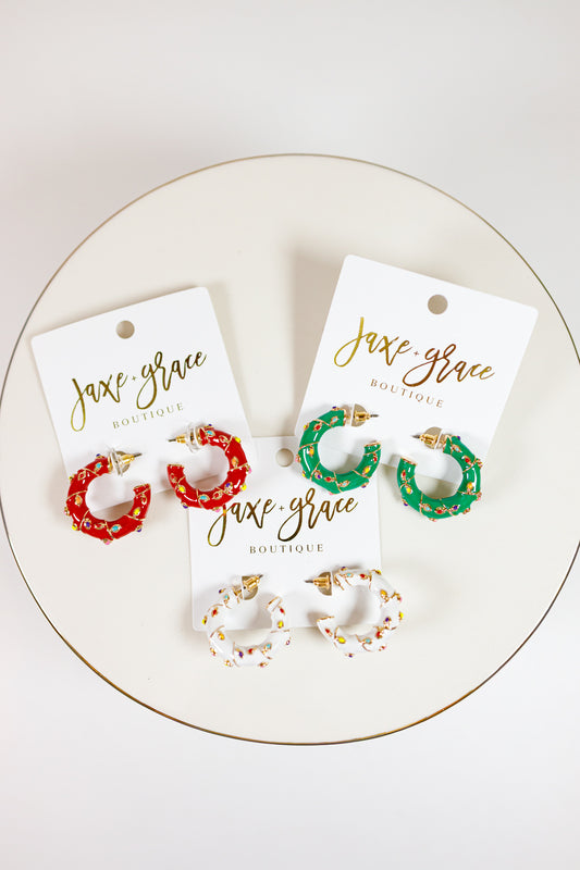 Christmas Deco Wrapped Hoops, VARIOUS