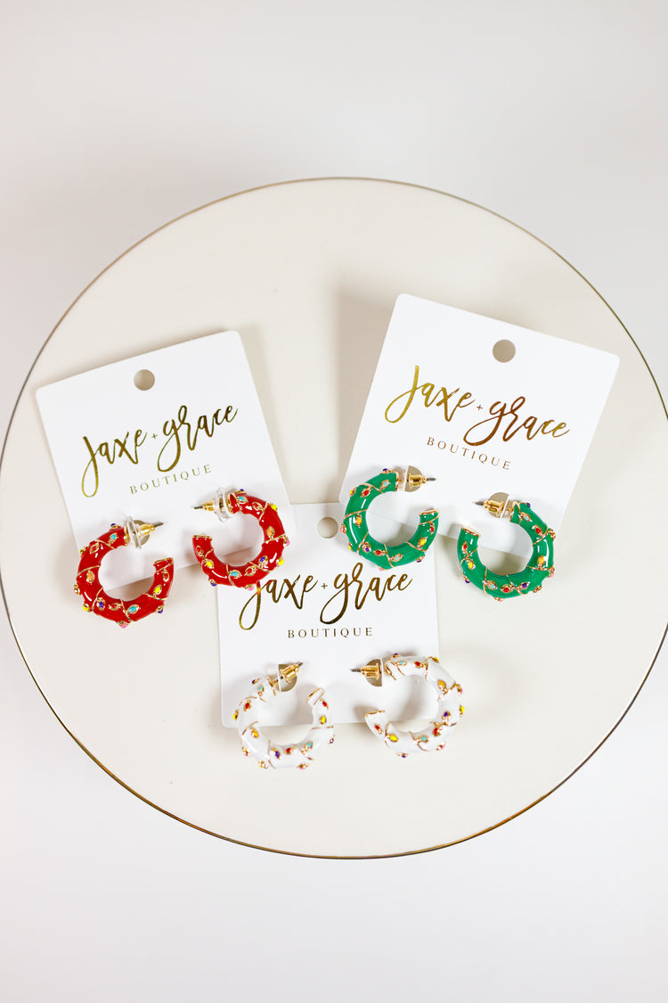 Christmas Deco Wrapped Hoops, VARIOUS