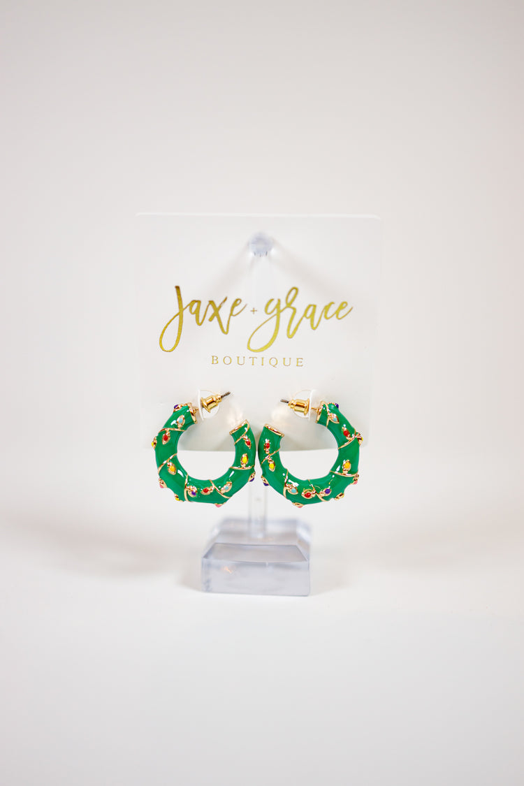 Christmas Deco Wrapped Hoops, VARIOUS