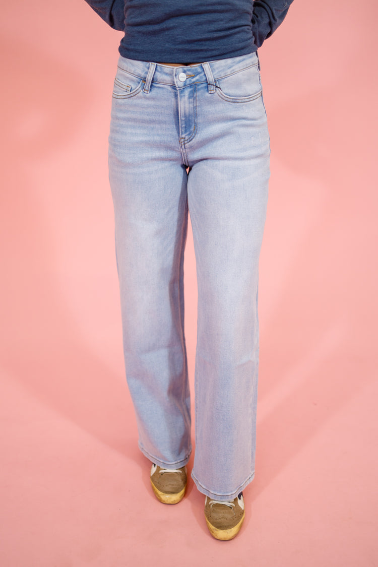 Oneso Wide Straight Leg Jeans