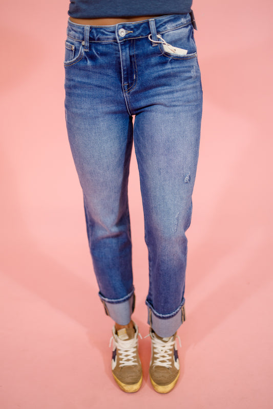 Oneso Cuffed Hem Jeans