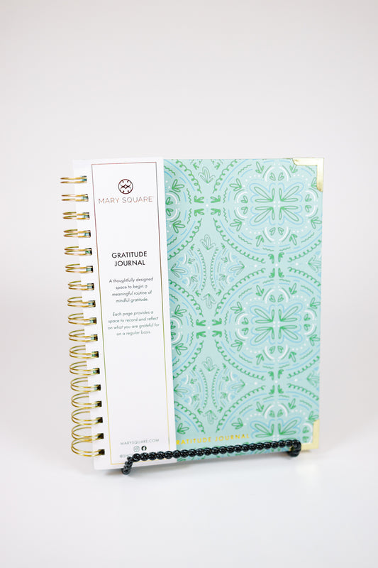 Mint Mosaic Gratitude Journal