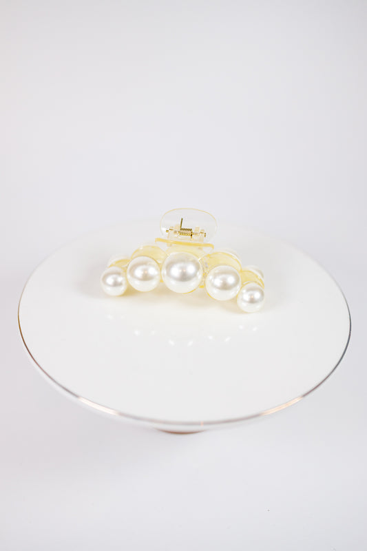 Large Pearl Claw Clip