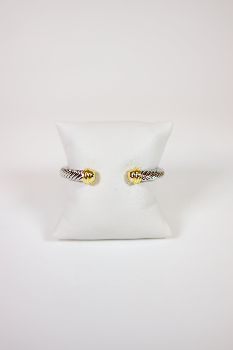 Round Edge Cable Cuff