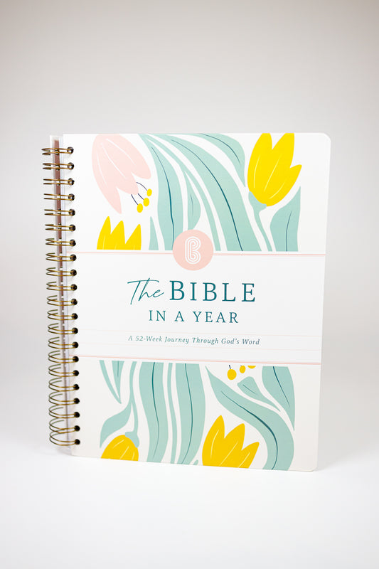 "Bible in a Year" Spiral Journal
