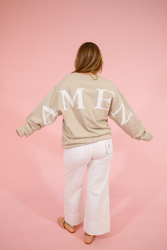 AMEN Sand Graphic Sweatshirt
