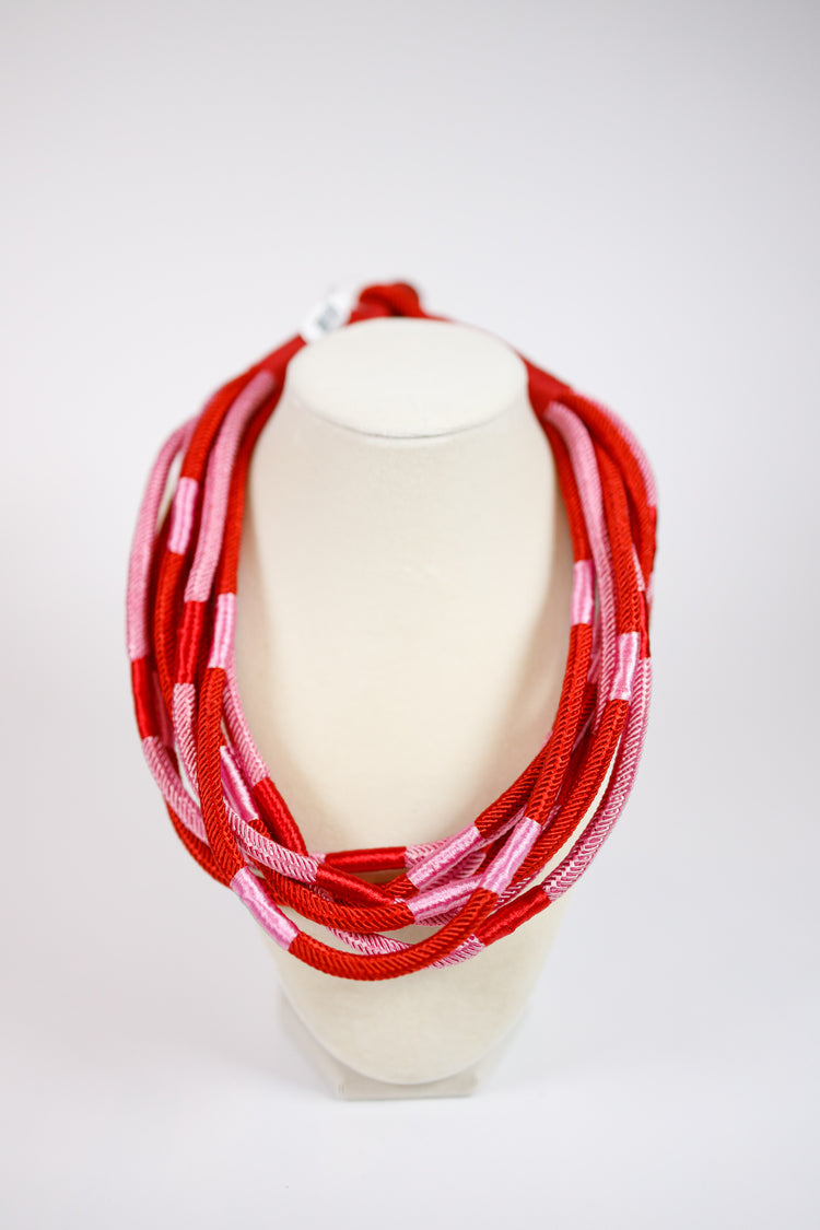 Original Slub 8-strand Necklace, VARIOUS