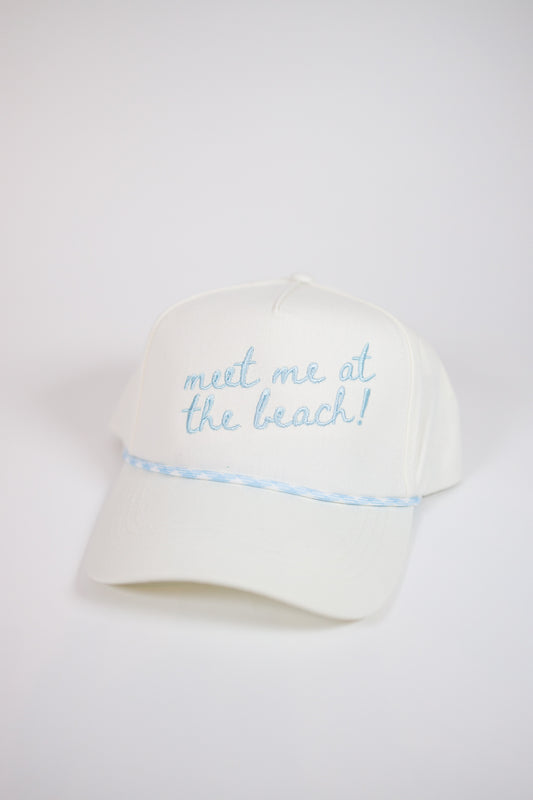Meet Me at the Beach Rope Hat