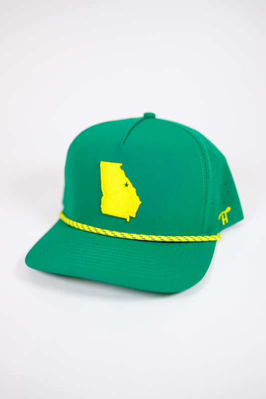 Georgia State Embroidered Hat - Augusta Star