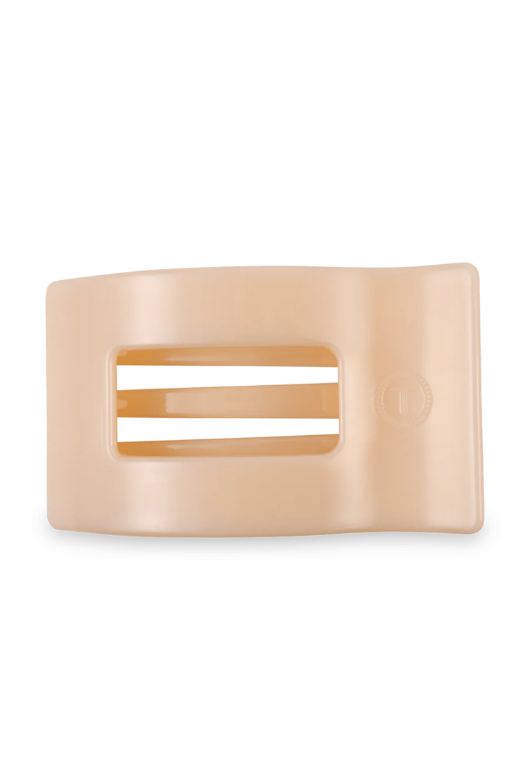 TELETIES - Flat Rectangle Hair Clip