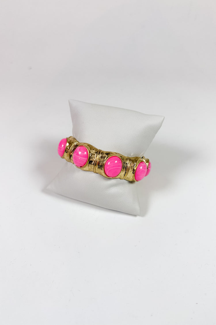 Vintage Oval Stone Bracelet, VARIOUS