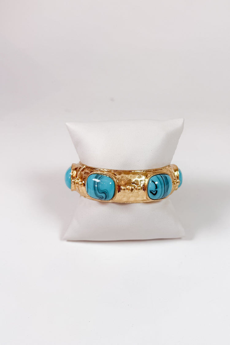 Square Stone Station Bracelet, VARIOUS