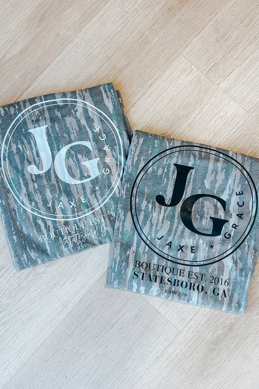 JAXE + GRACE Realtree Camo Graphic Tees