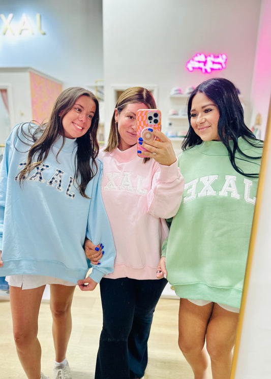 JAXE Mock Neck Sweatshirts, VARIOUS Jaxe + Grace Boutique