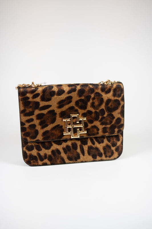 Caroline Hill - Rory Crossbody Spotted Saddle Purse