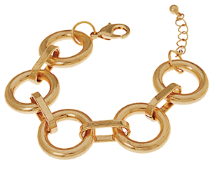 Worn Gold Chain Bracelet, VARIOUS
