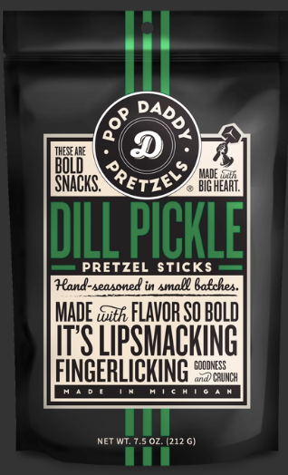 Pop Daddy Flavored Pretzels, VARIOUS