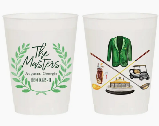 6pk Masters Frosted Cups, VARIOUS