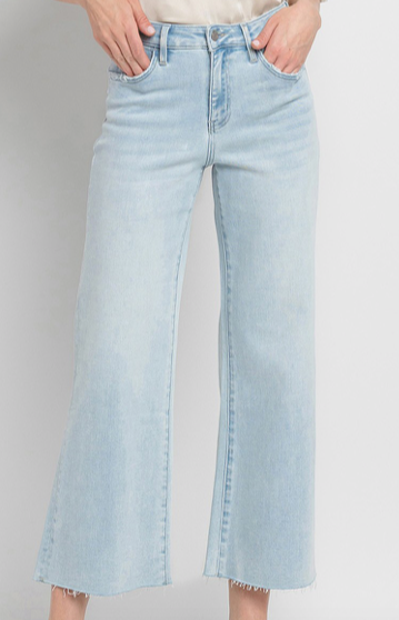 Vervet High Rise Wide Leg Jeans