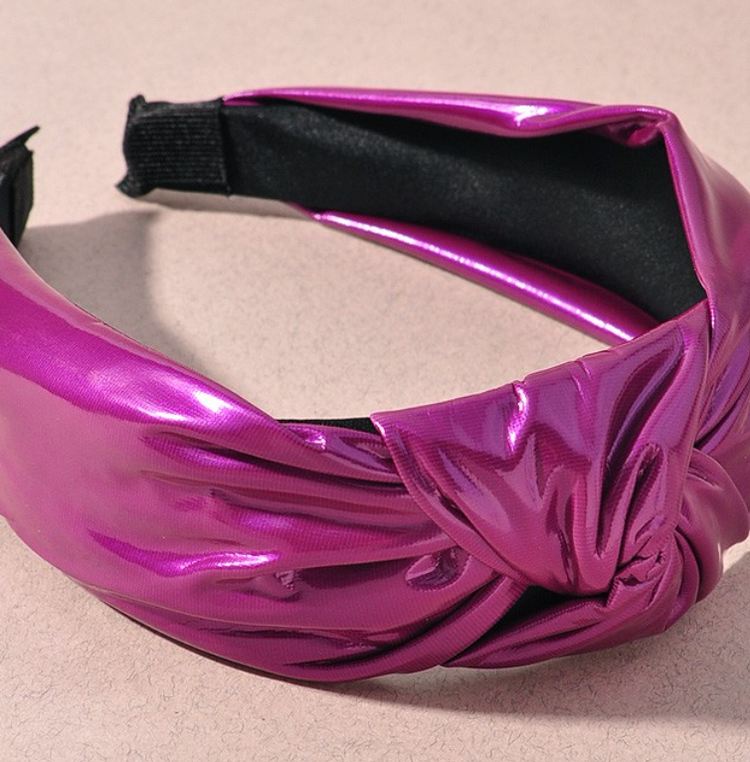 Faux Leather Headband, VARIOUS