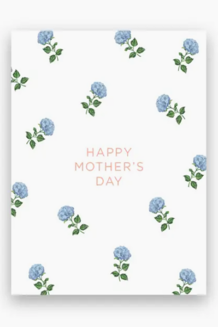 Hydrangea Mother's Day Card