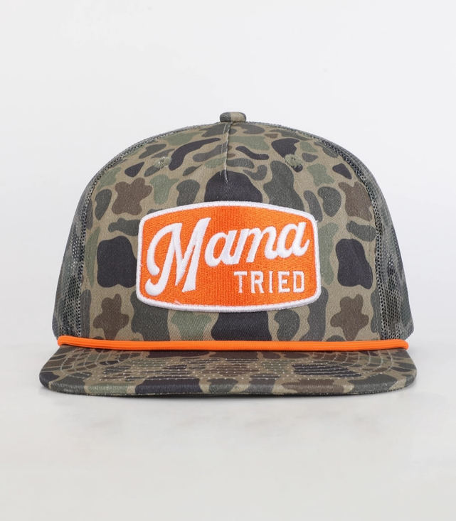 Camo "Mama Tried" Hat