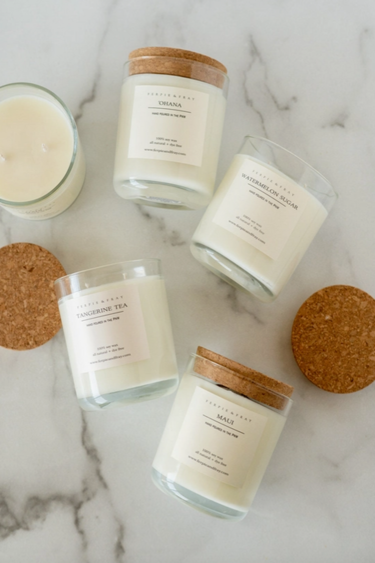 Ferpie + Fray - Double Wick Candles, VARIOUS